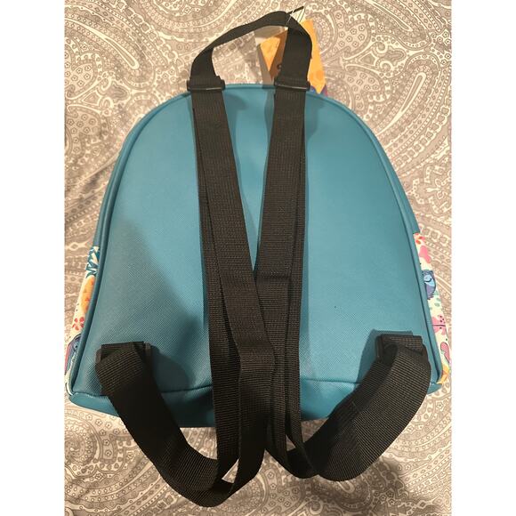 NWT Disney Bioworld Lilo and Stitch Teal Pineapple Mini Backpack - Picture 4 of 5